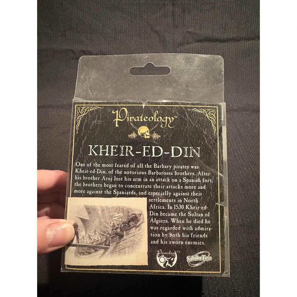 Pirateology Mini Figure Kheir-ed-Din Sababa Toys Action Figure 1821